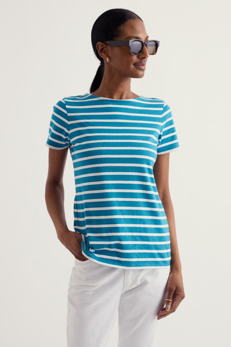 Sailor T-Shirt in GOTS-Certified Organic Cotton Jersey