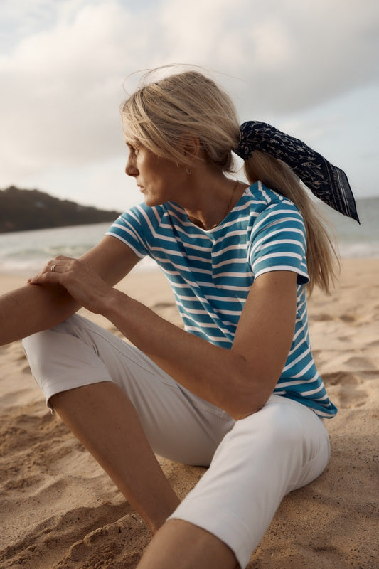 Sailor T-Shirt in GOTS-Certified Organic Cotton Jersey