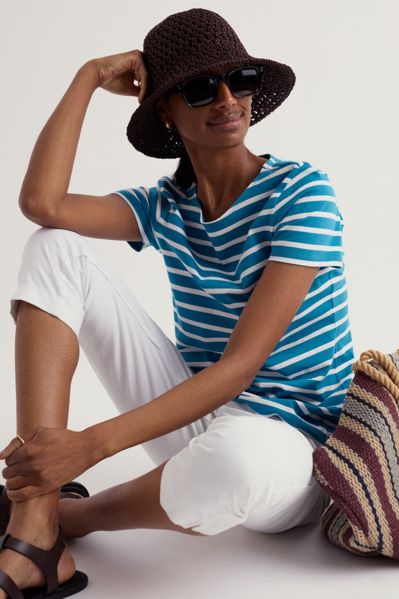 Sailor T-Shirt in GOTS-Certified Organic Cotton Jersey