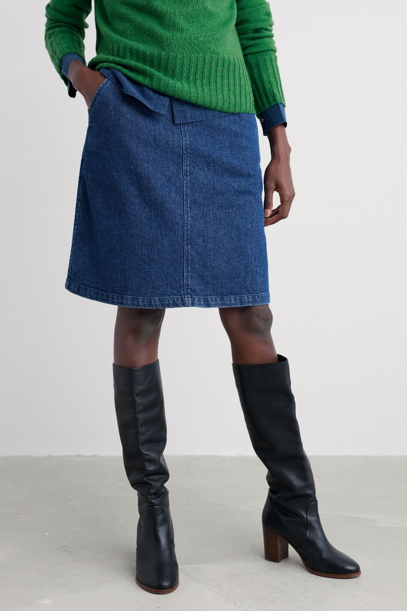 Dovetail A-Line Skirt