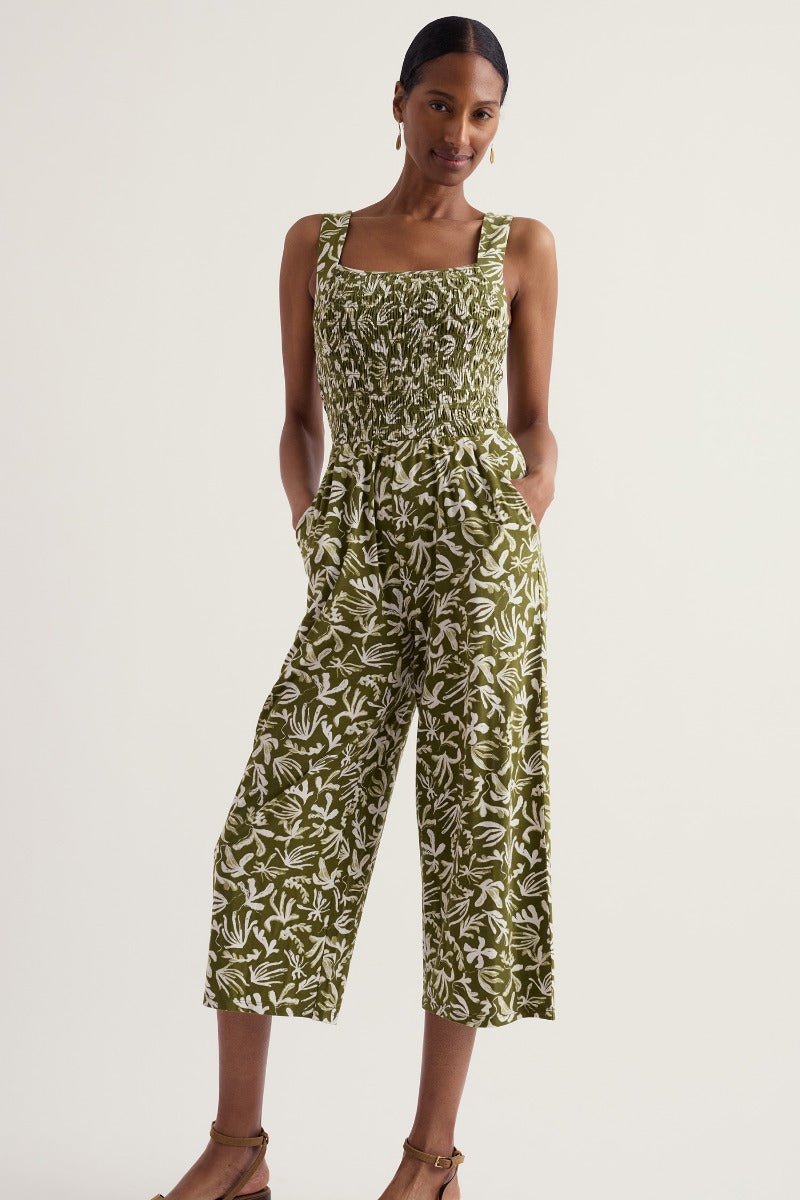 Waxwing Jersey Wide Leg Jumpsuit