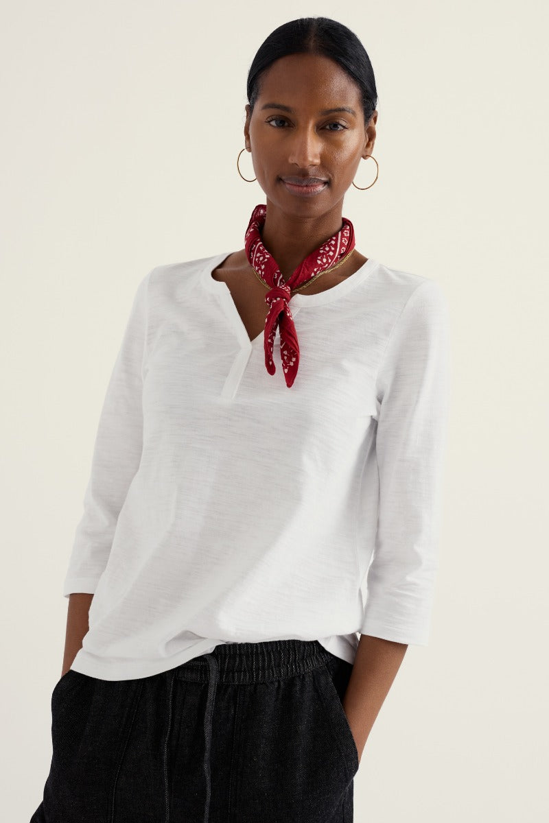 Carlyon Top in GOTS-Certified Organic Cotton Jersey