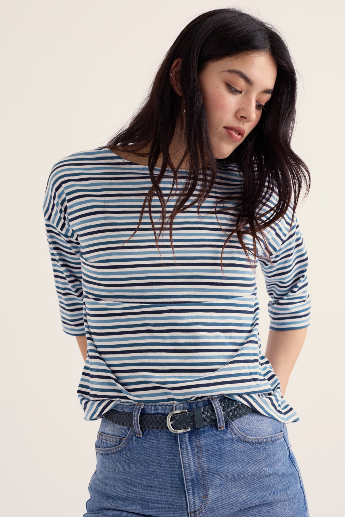 Intertwined Woven Leather Belt