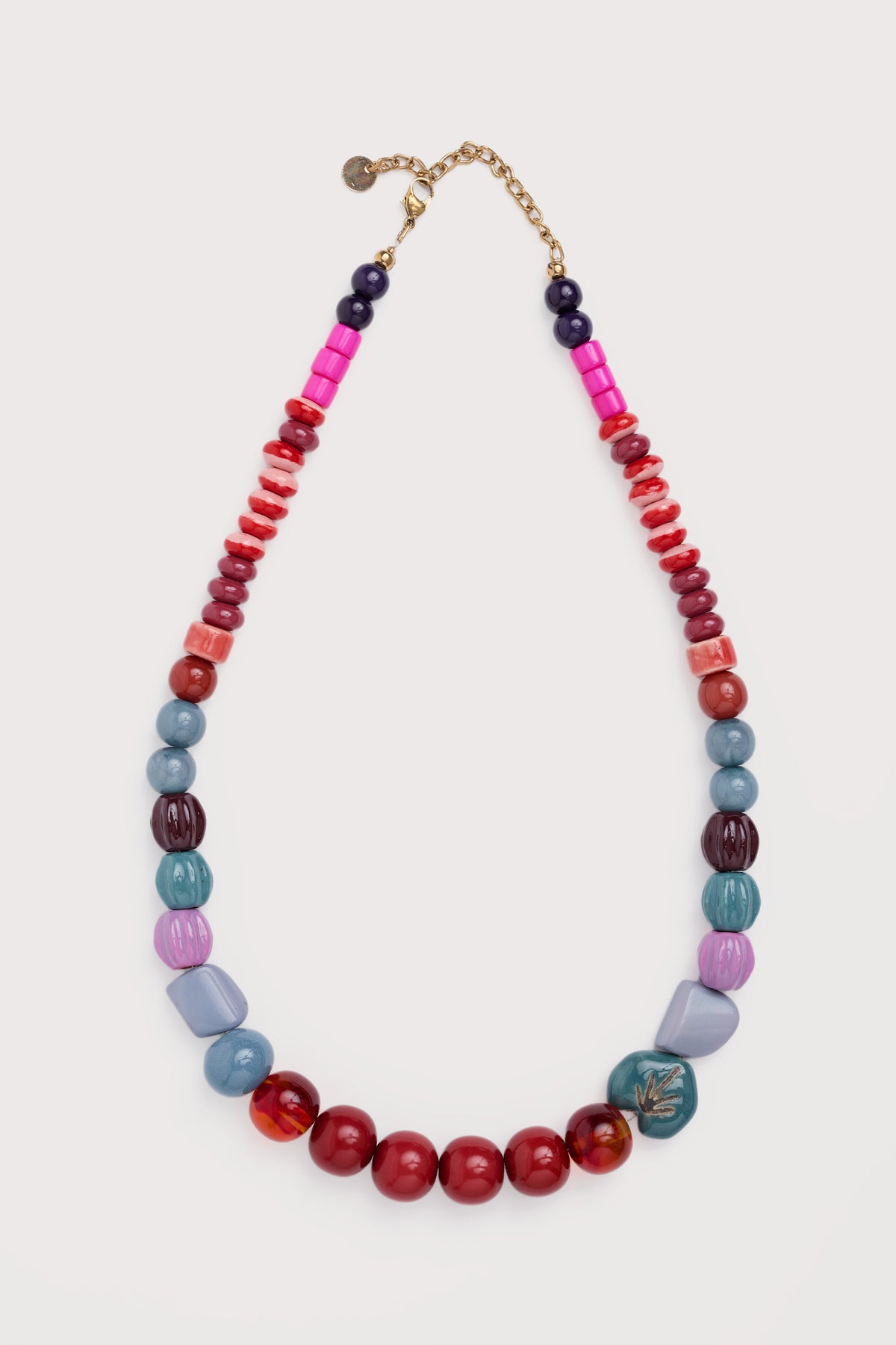 Ambos Chunky Beaded Necklace