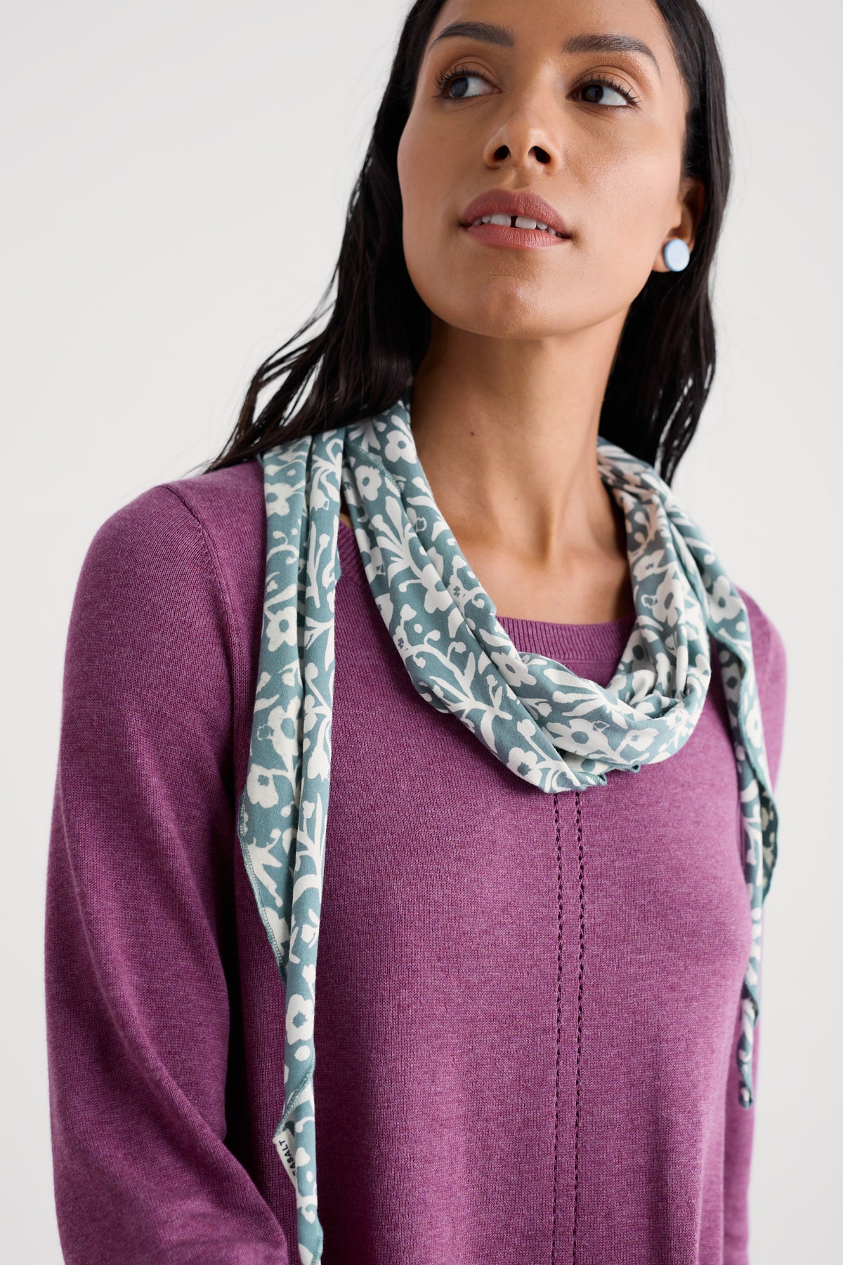 Enora Jersey Triangle Scarf