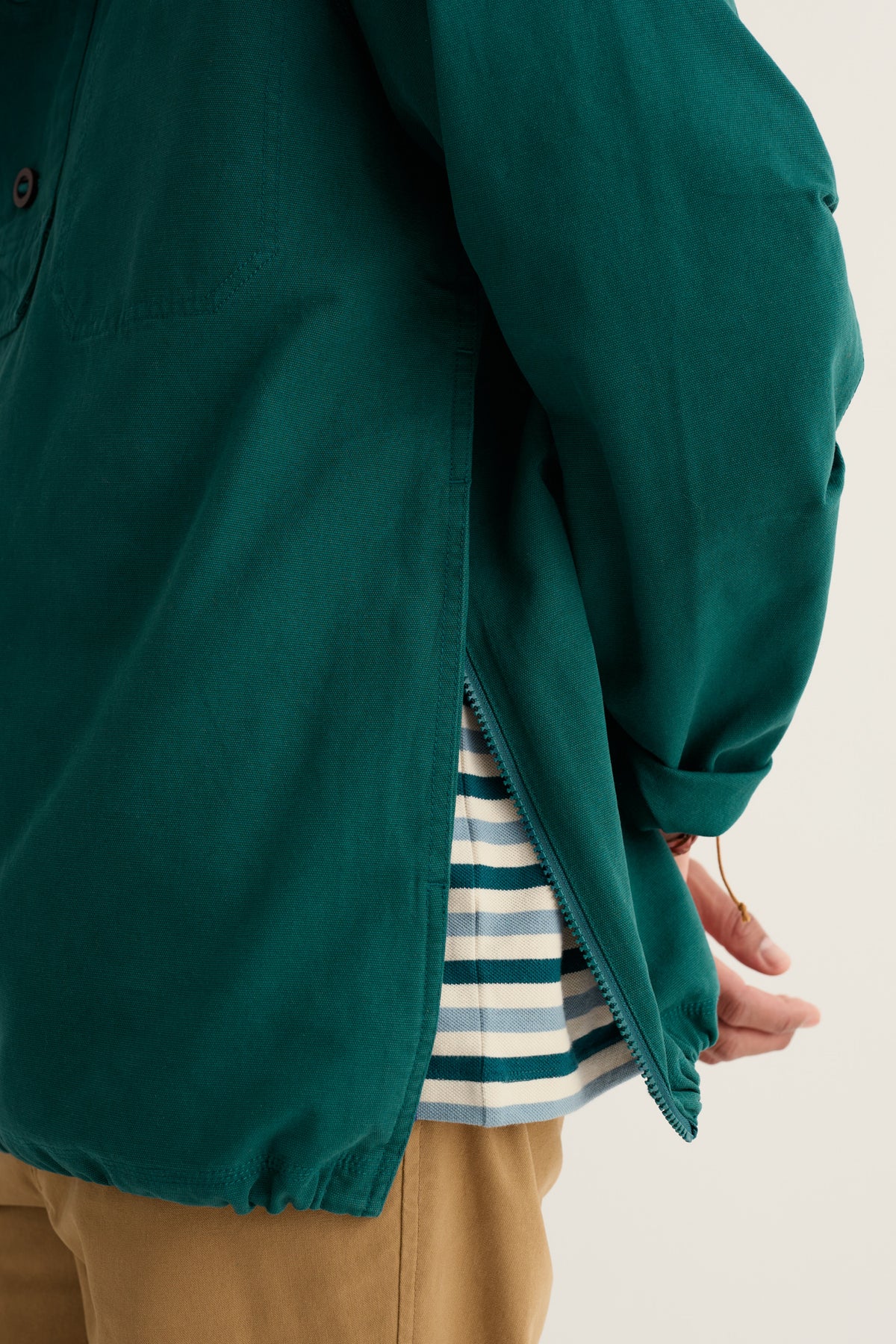 Men's Clay Stone Organic Cotton Pullover Smock