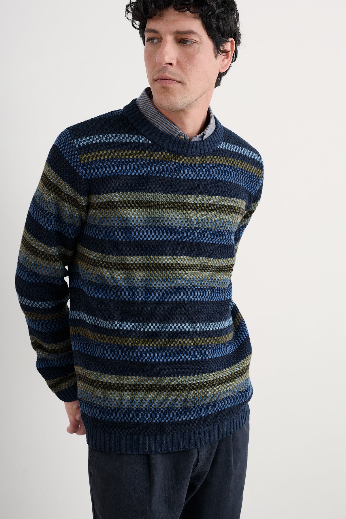 Men's Tynwen Striped Jumper