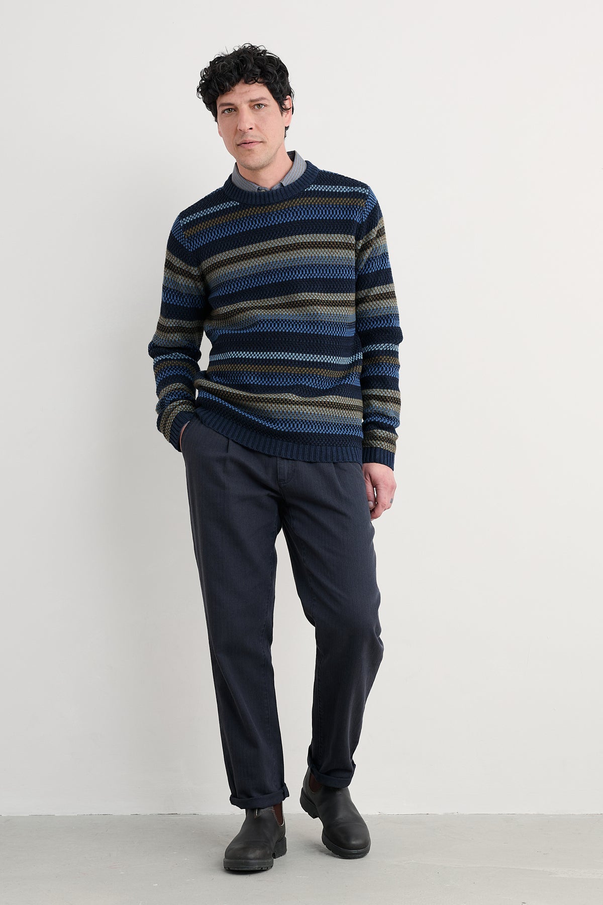 Men's Tynwen Striped Jumper