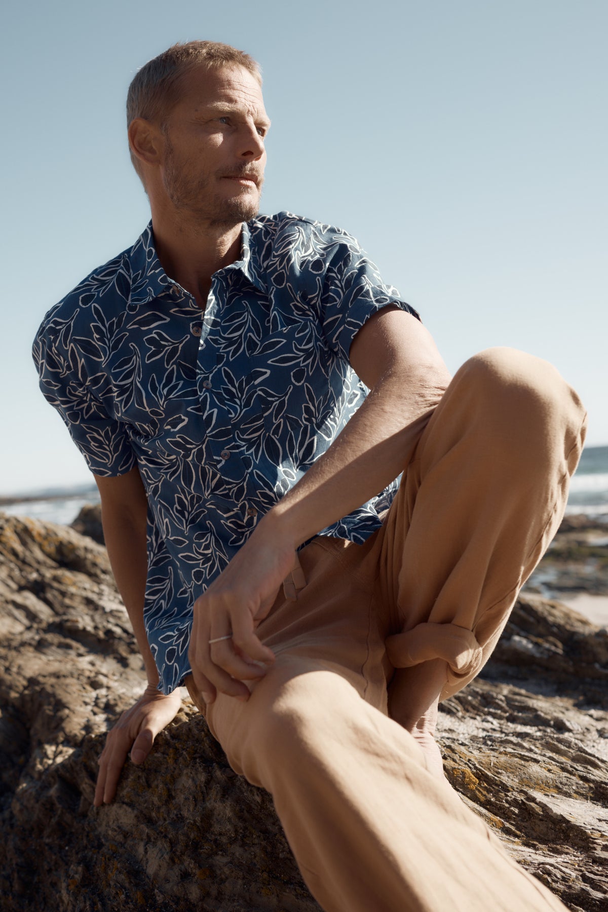 Men's Palores Short Sleeve Organic Cotton Shirt