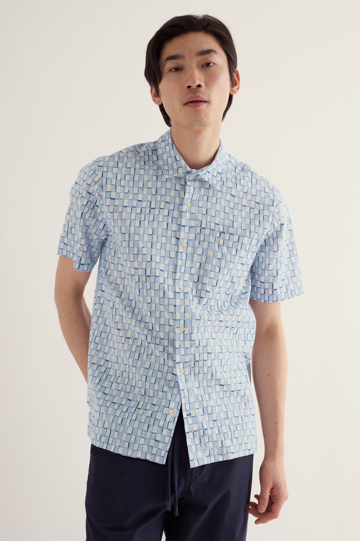 Men's Palores Short Sleeve Organic Cotton Shirt