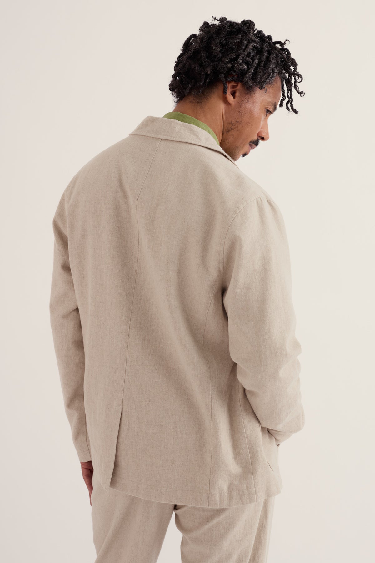 Men's Messack Cotton-Linen Jacket
