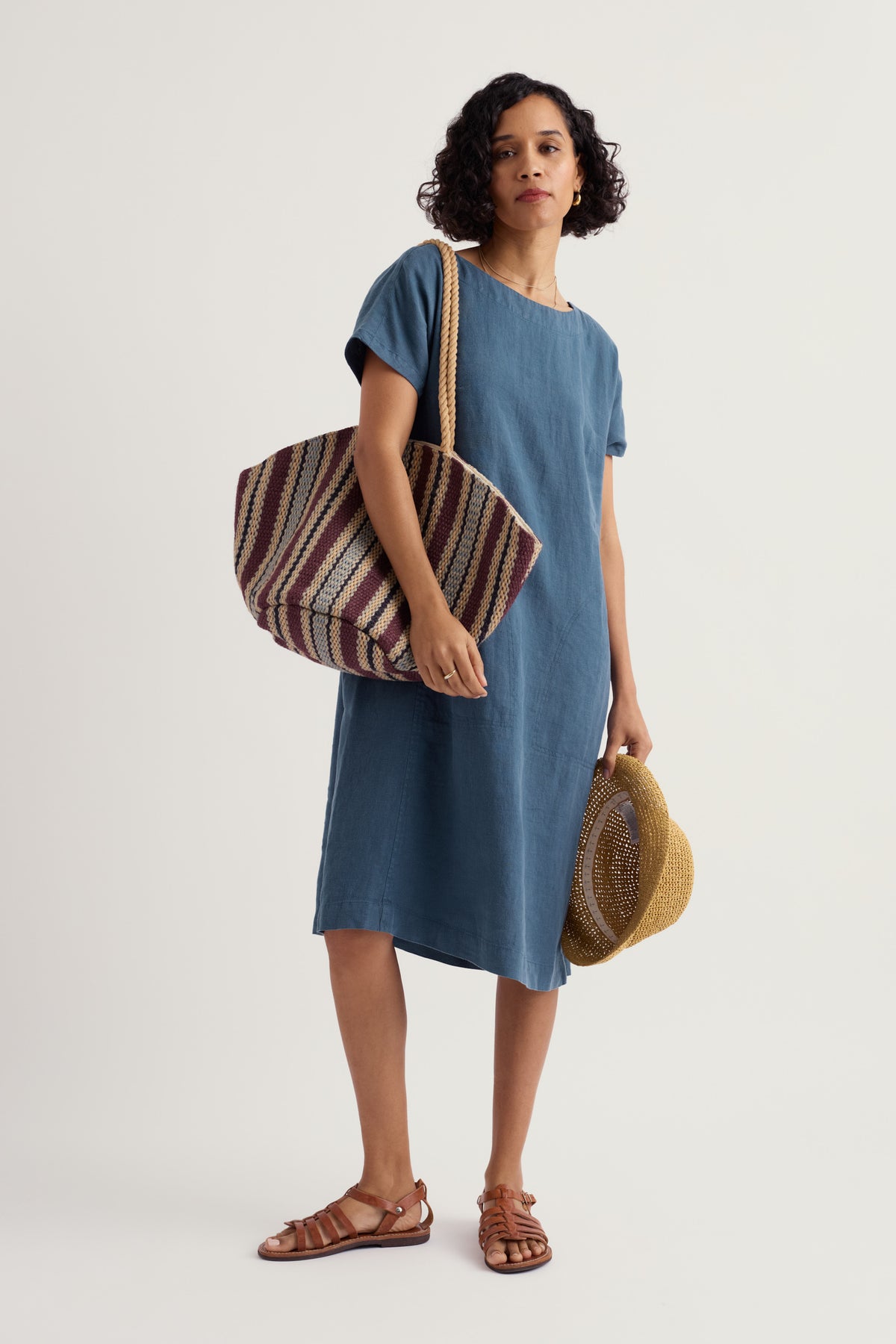 Primary Linen Dress