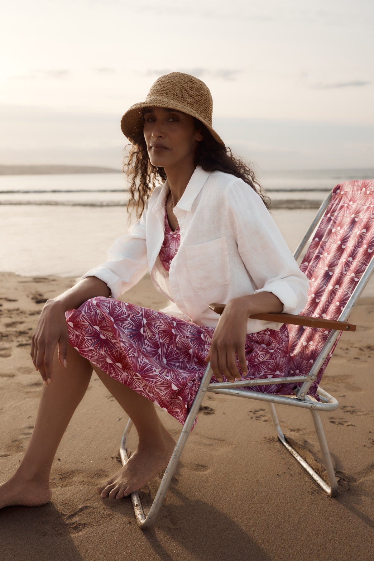 Pier View Jersey Dress