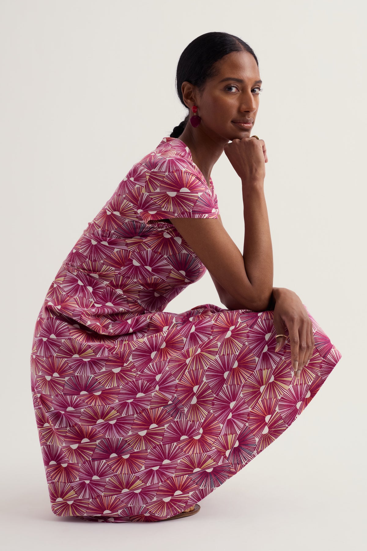 Pier View Jersey Dress