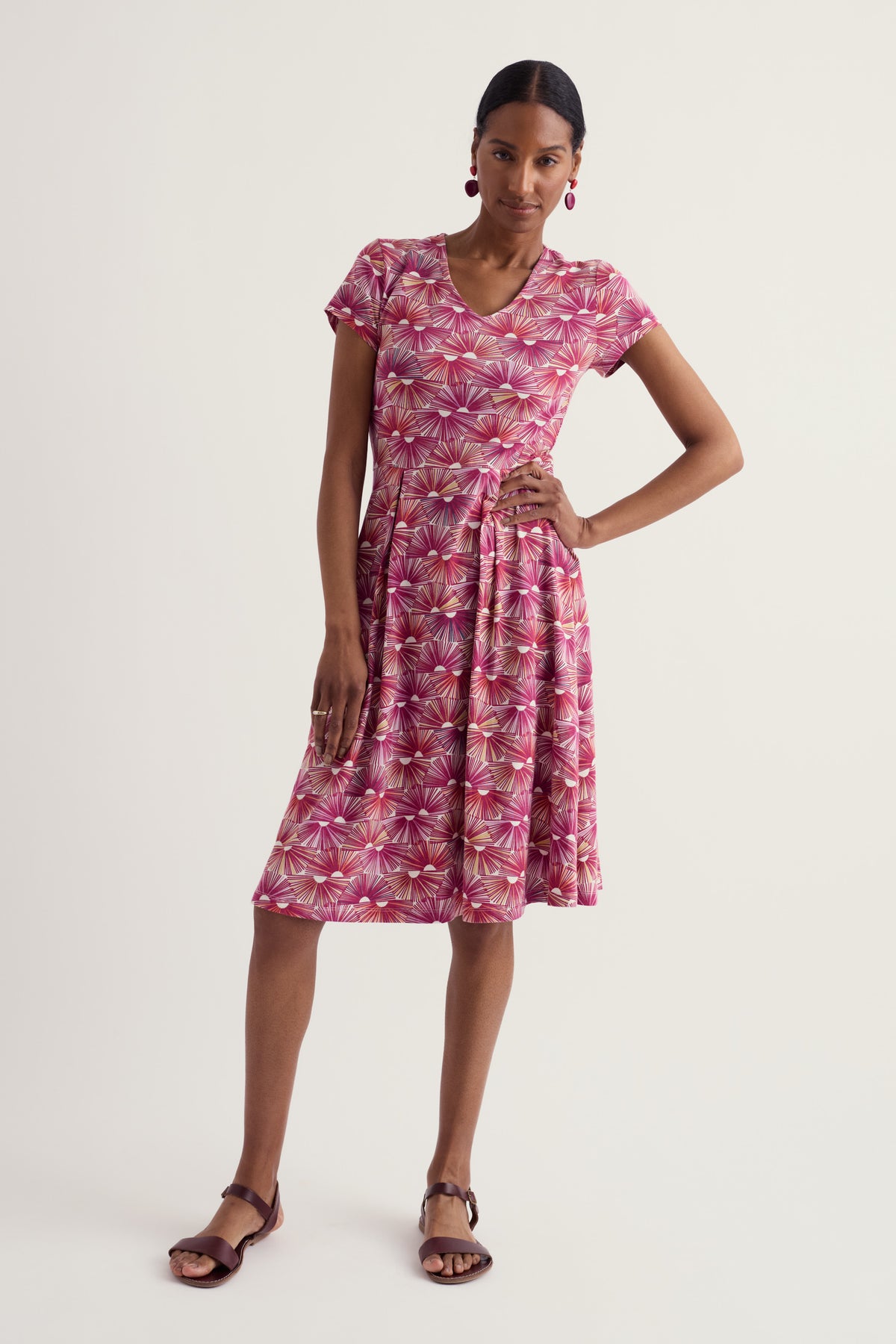 Pier View Jersey Dress
