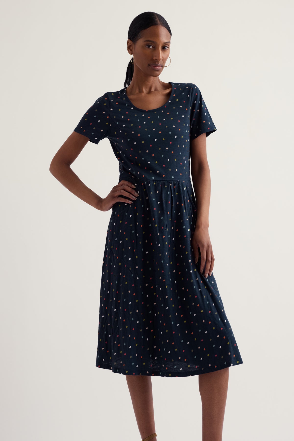 Enor Fit-and-Flare Dress