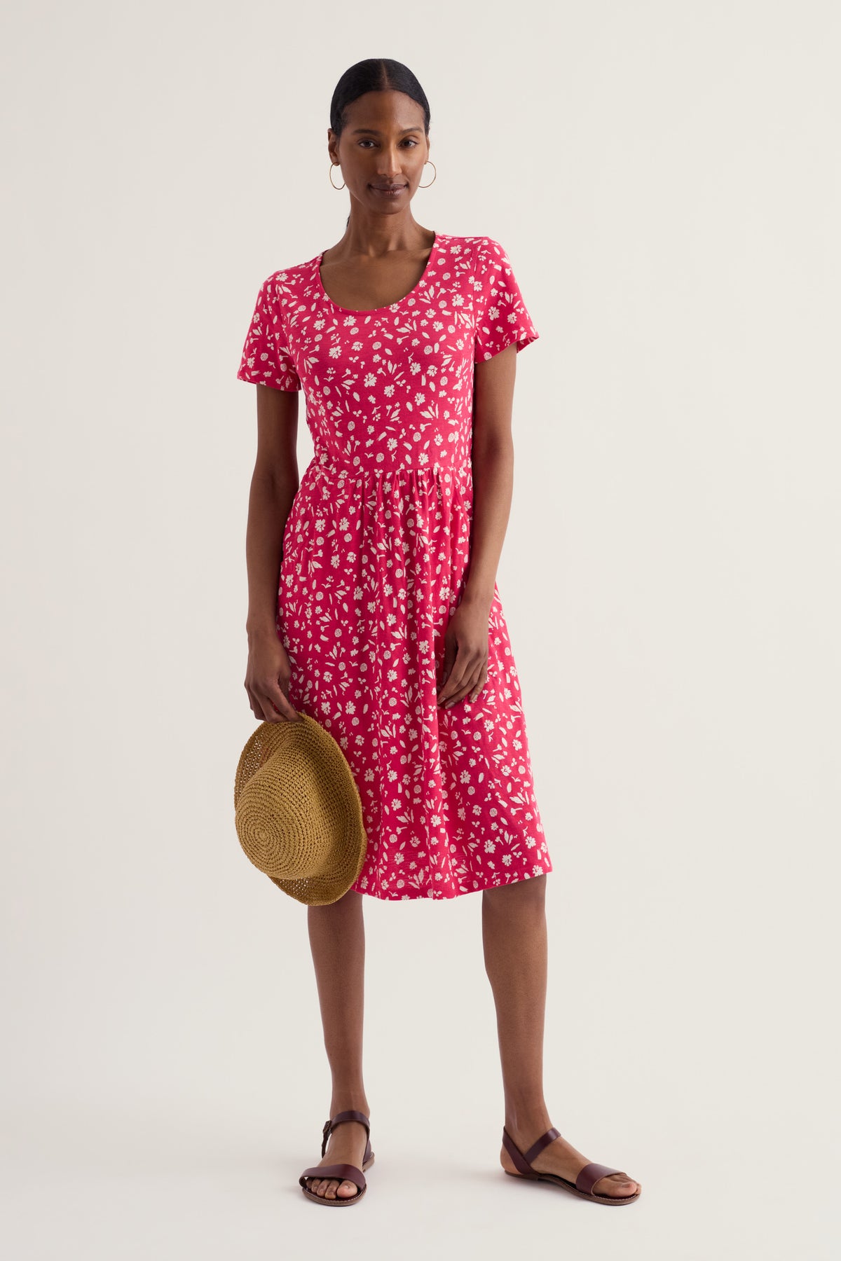 Enor Fit-and-Flare Dress