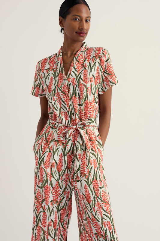 Treen Cove Linen Jumpsuit