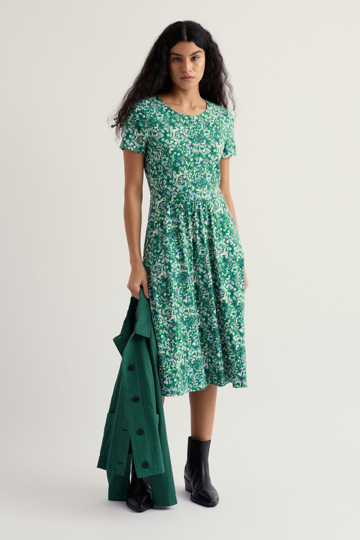 April Short Sleeve Dress