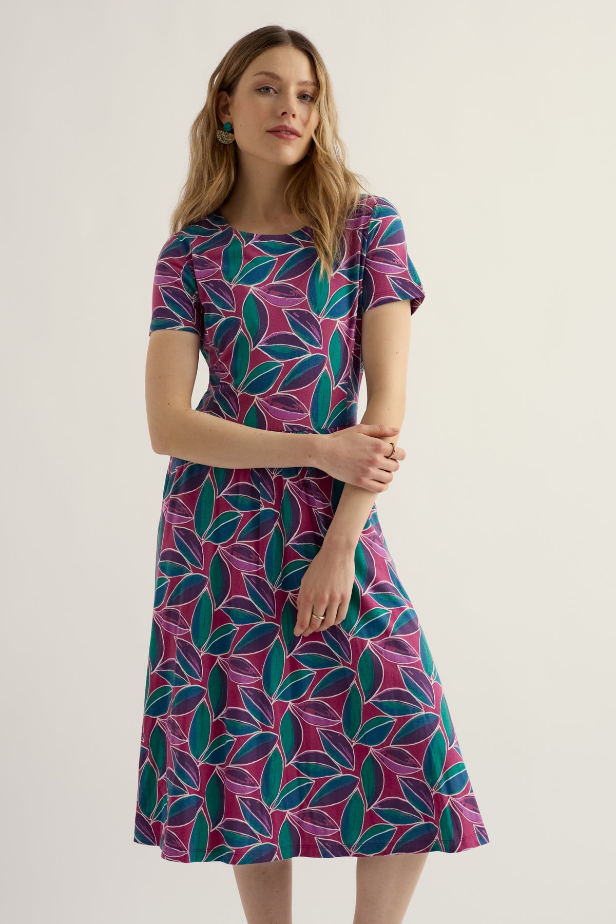 April Short Sleeve Dress