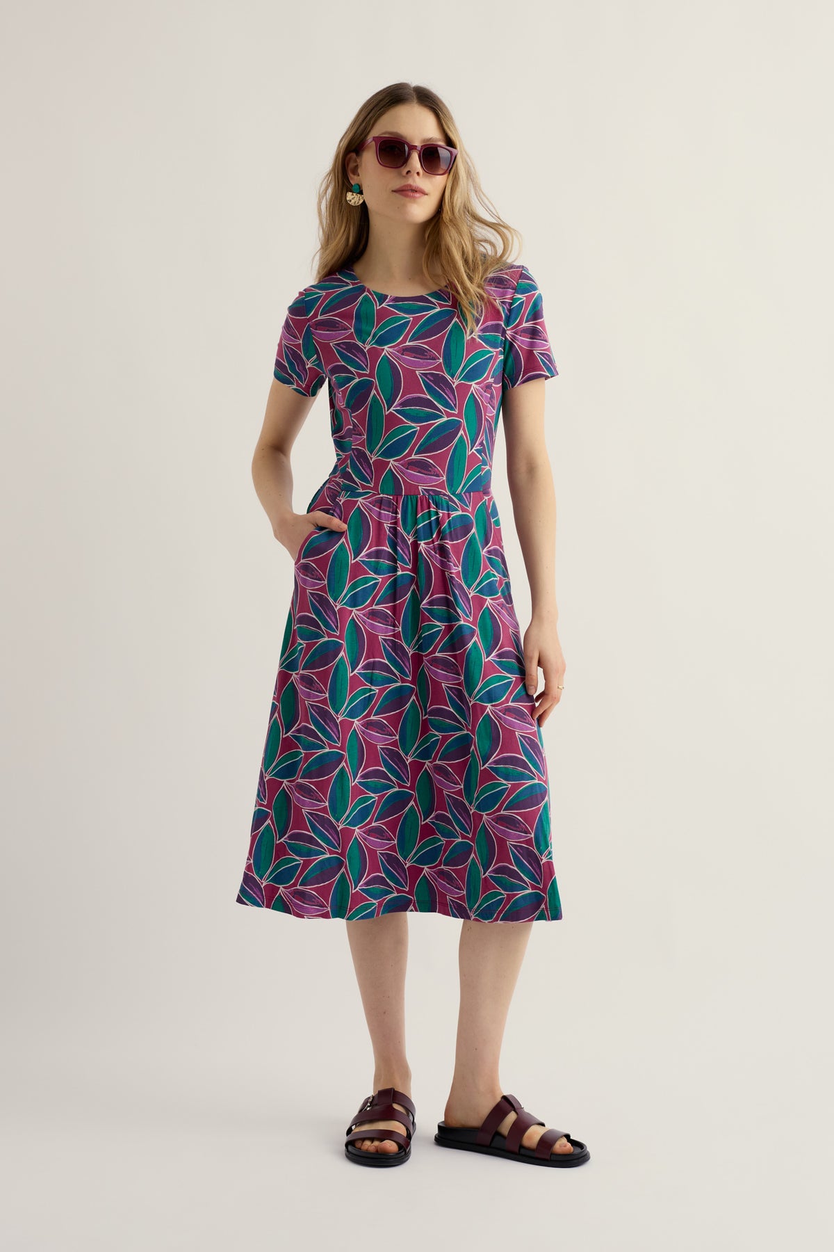 April Short Sleeve Dress