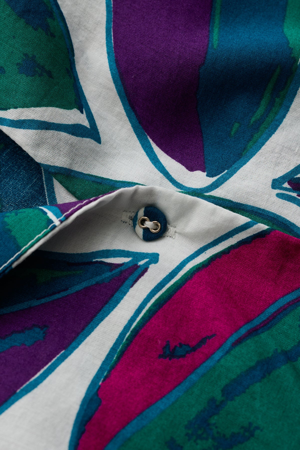 Watercolour Sketch 3/4 Sleeve Top in GOTS-Certified Organic Cotton
