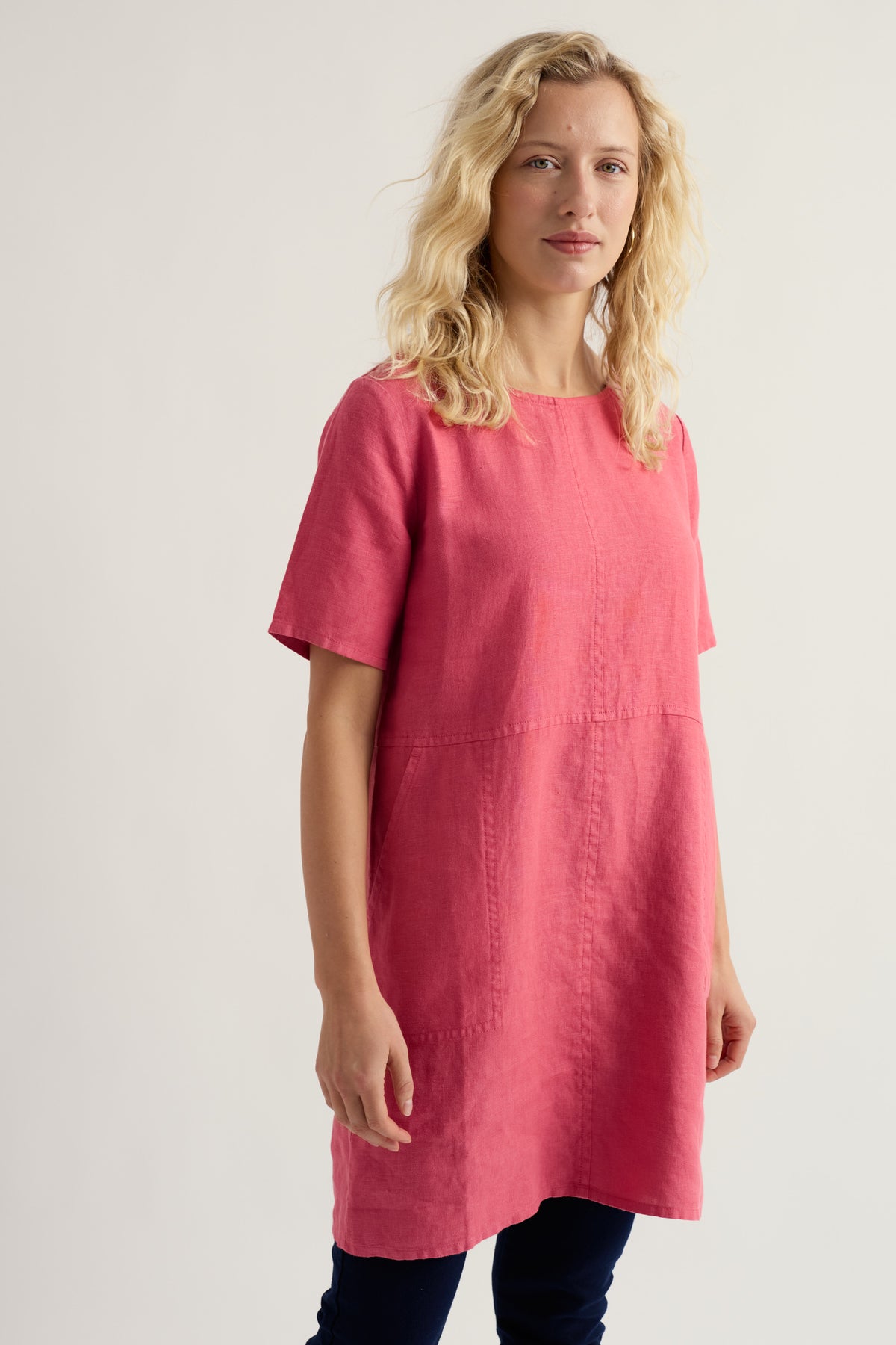 Soft Shading Linen Tunic