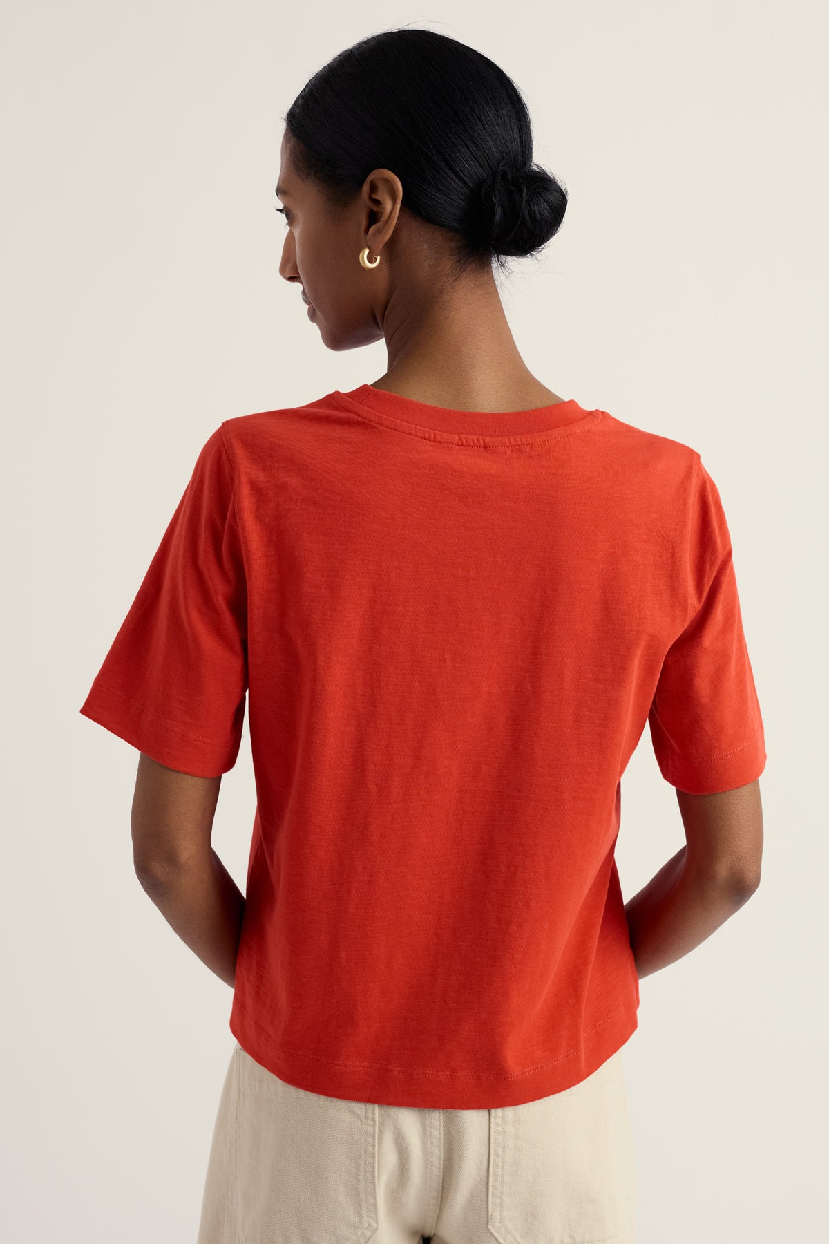 Copseland Plain T-Shirt in GOTS-Certified Organic Cotton Jersey