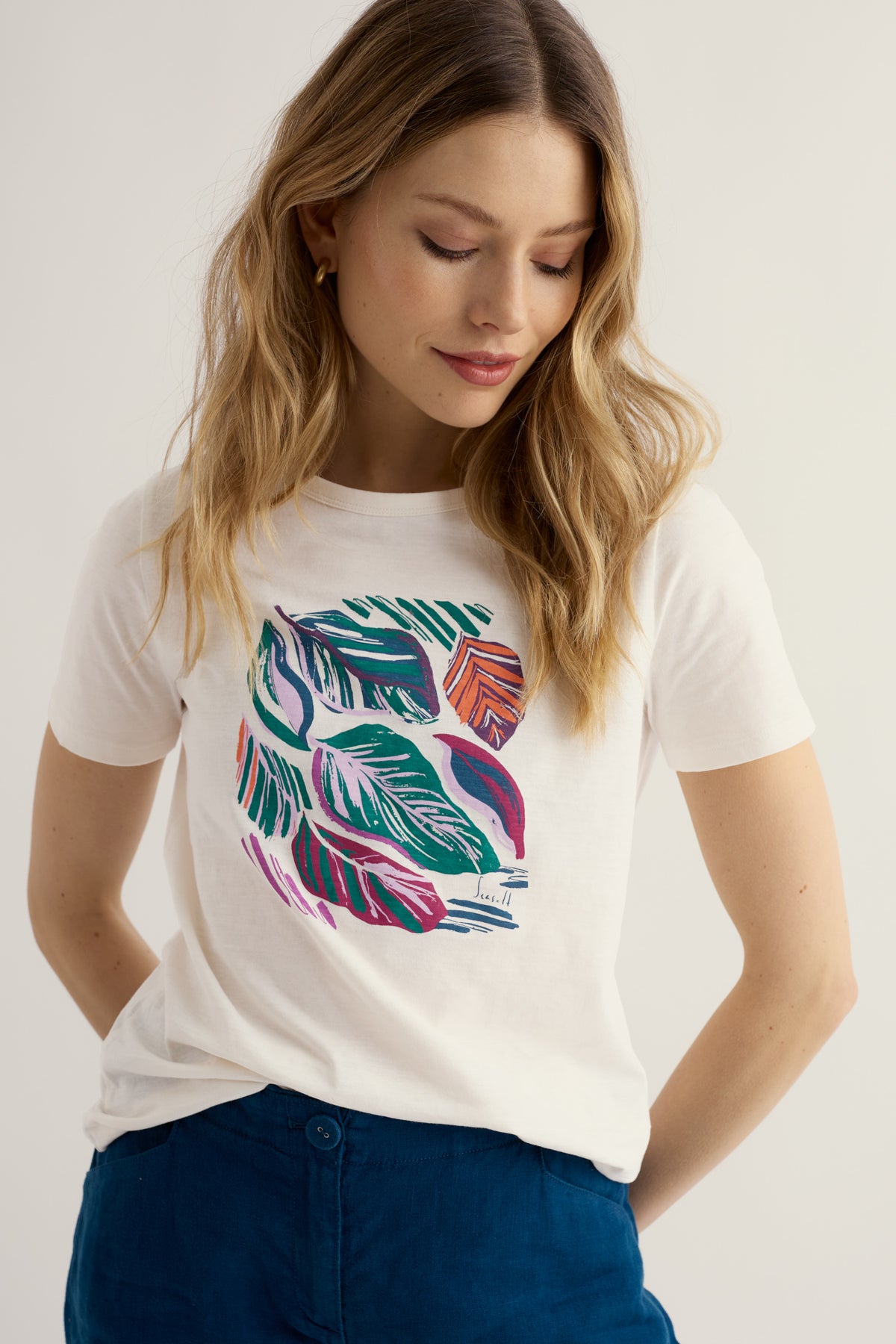 Printing Ink Organic Cotton T-Shirt