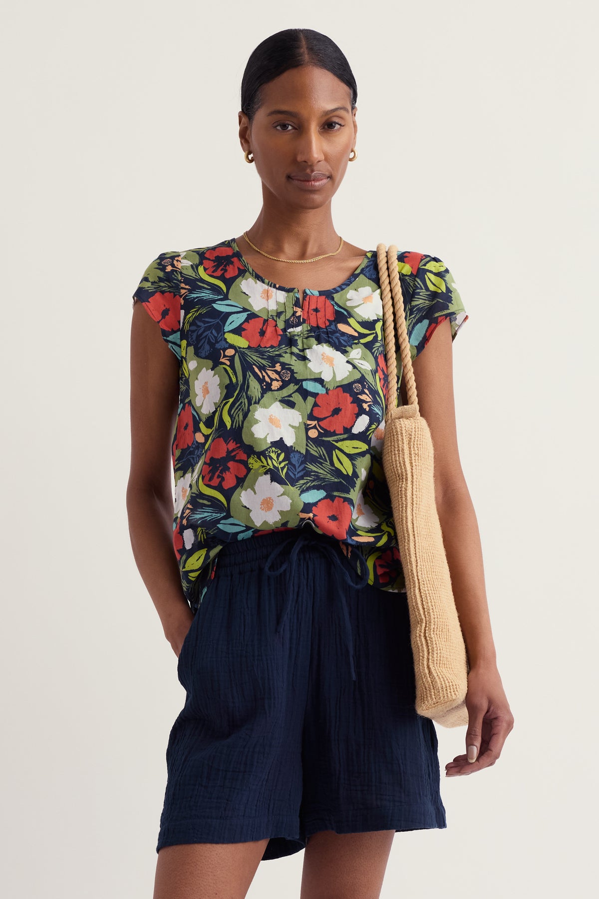 Garden Gate Cotton Top