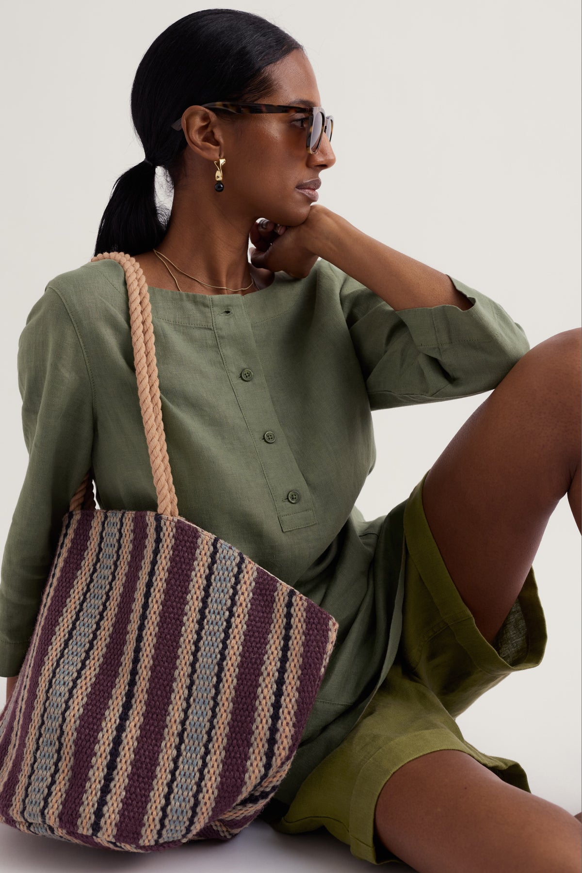 Harbour Wall Linen Tunic
