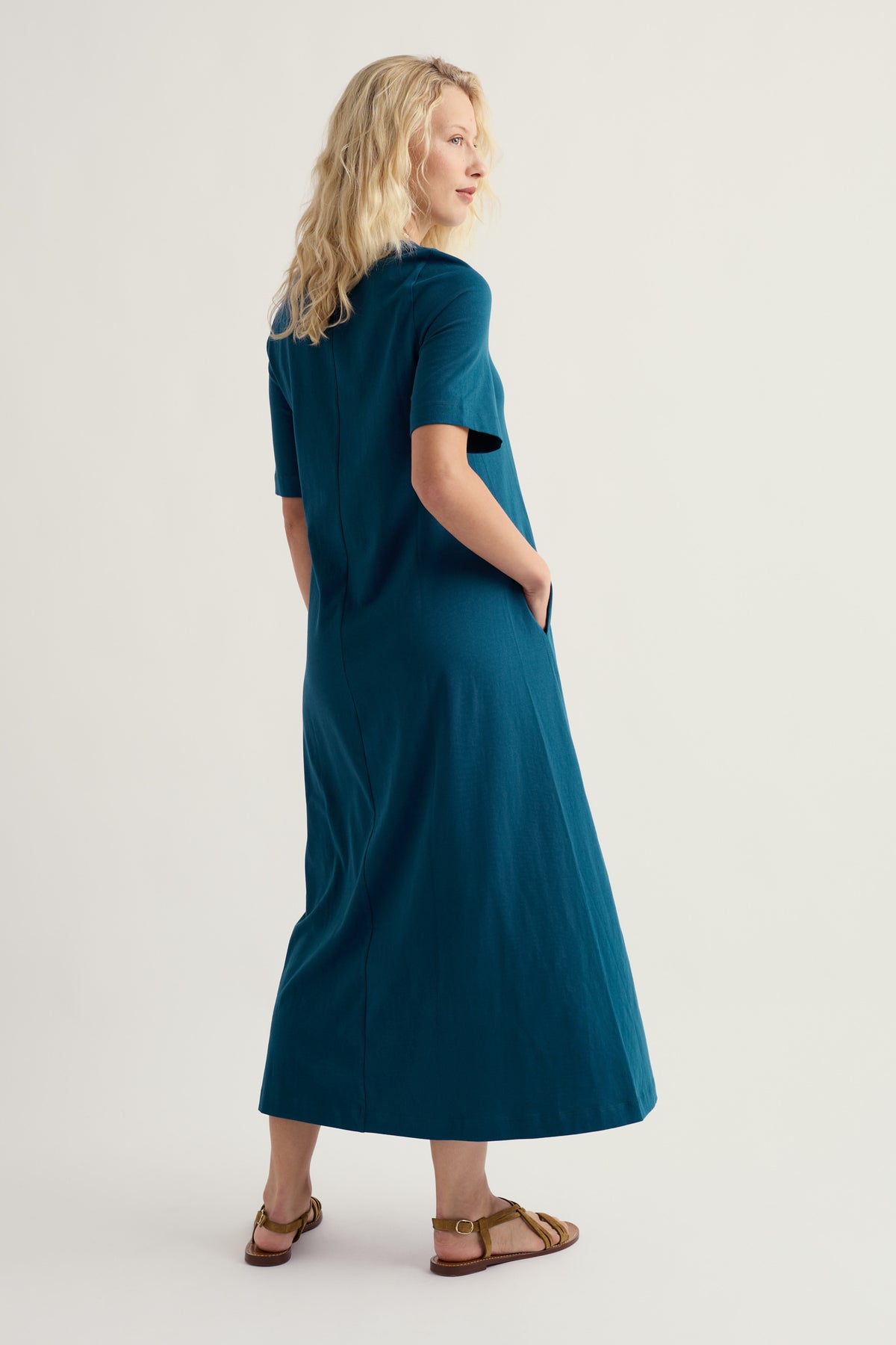 Ivey T-Shirt Dress in GOTS-Certified Organic Cotton Jersey