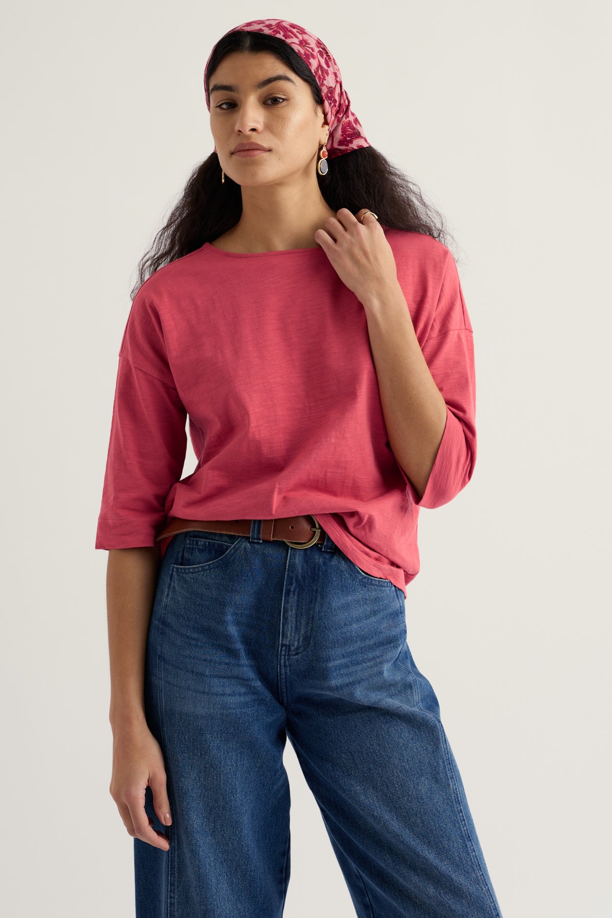 Tremayne Quay Jersey Top in GOTS Organic Cotton