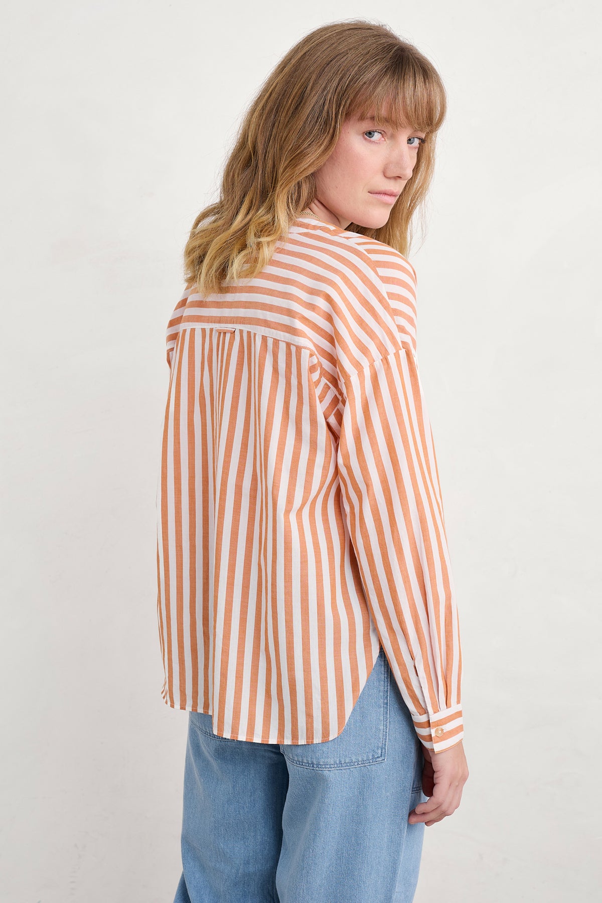 Eyebright Longline Shirt in GOTS-Certified Organic Cotton