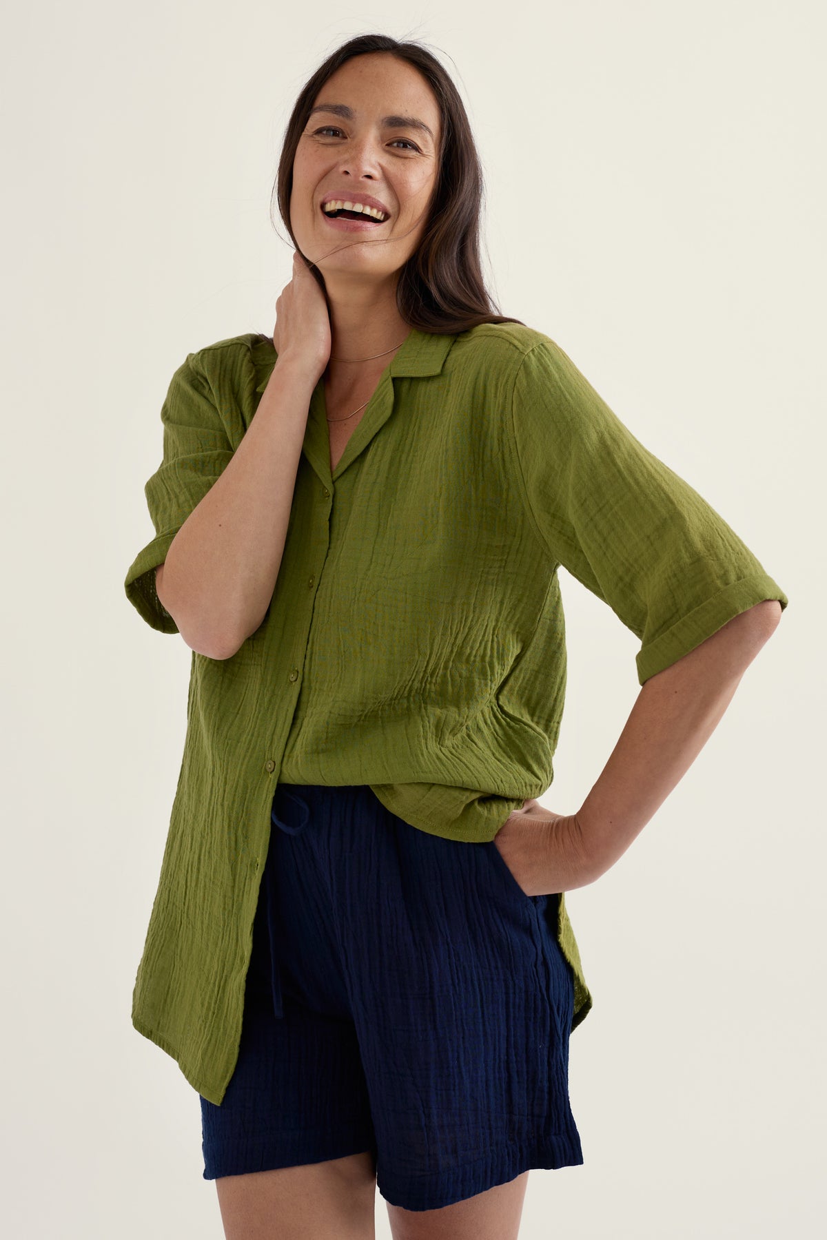Still Life Shirt in GOTS-Certified Organic Cotton