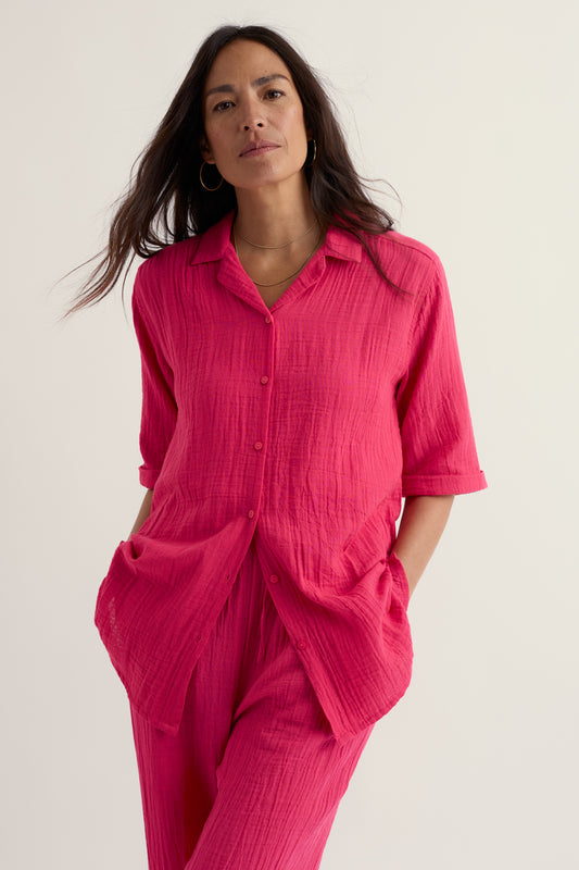 Still Life Shirt in GOTS-Certified Organic Cotton