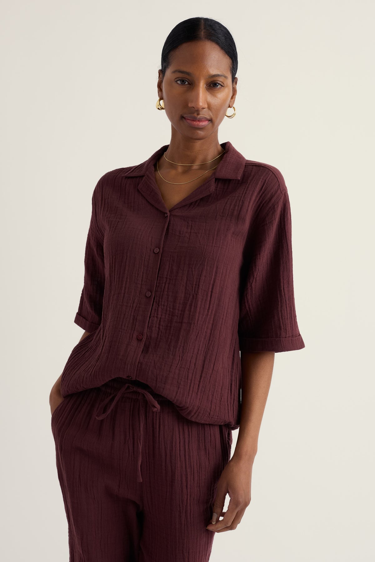 Still Life Shirt in GOTS-Certified Organic Cotton
