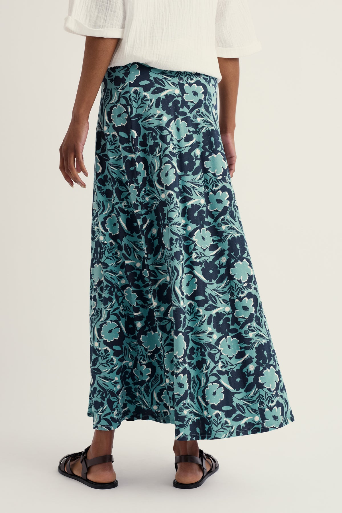 Rose A-Line Ankle Length Skirt