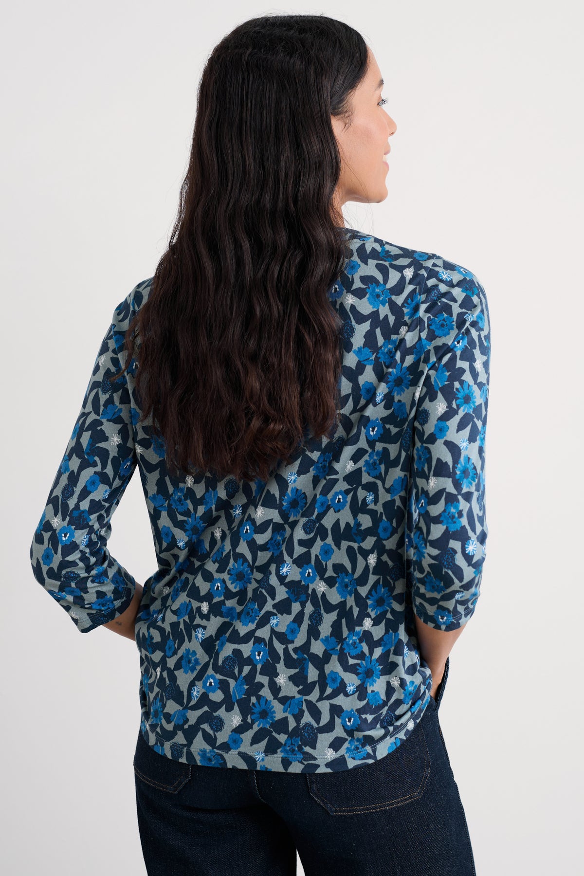 Barnoon 3/4 Sleeve Jersey Top
