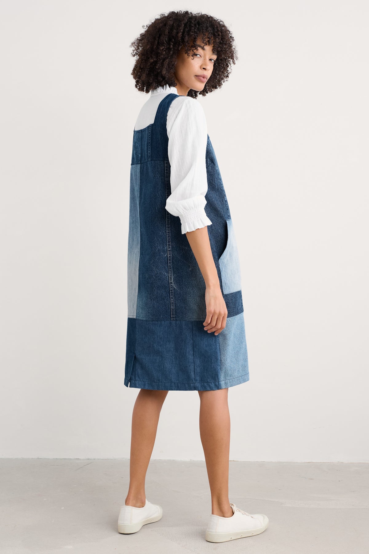 Beyond Retro Calican Pinafore Dress