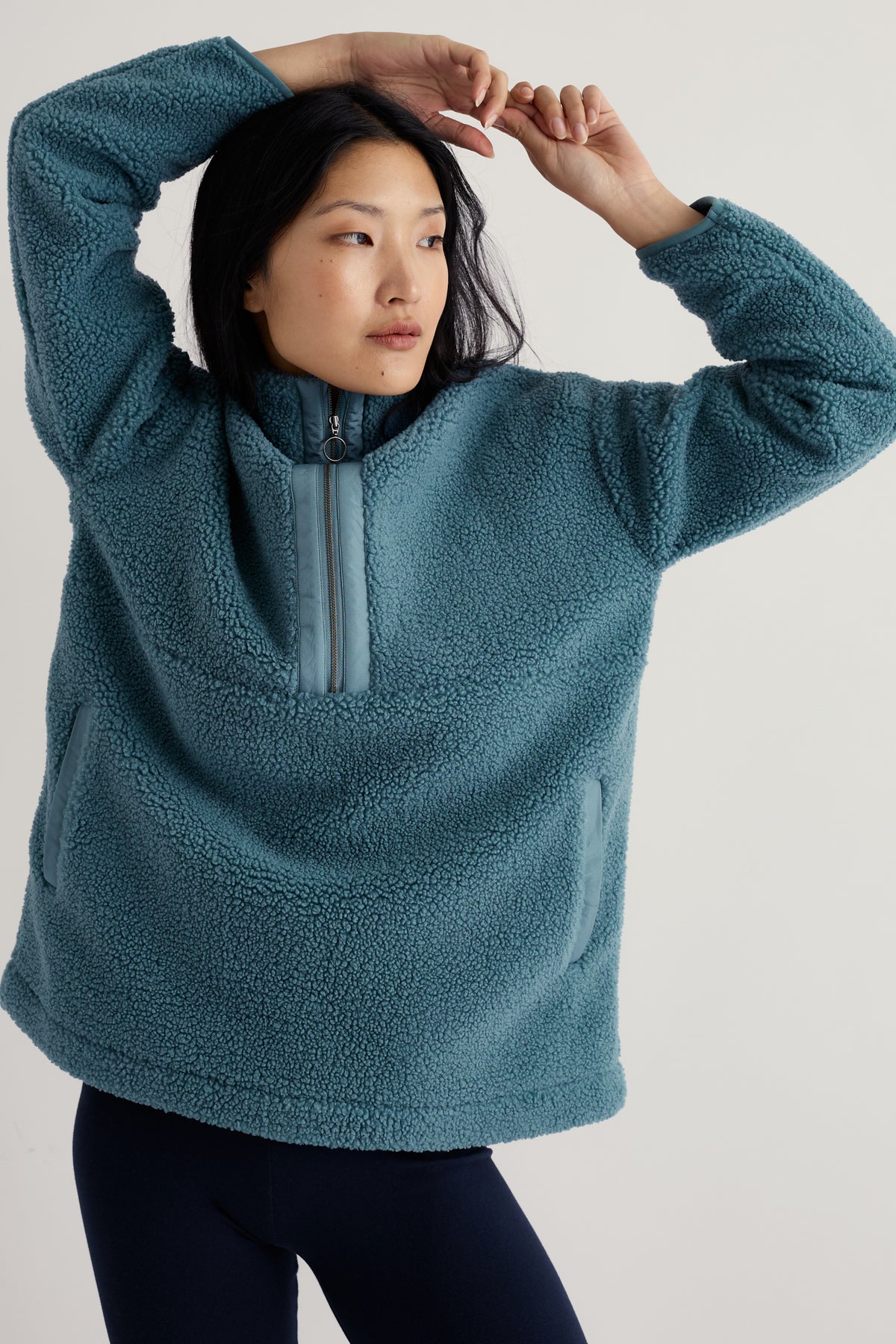 Barnaloft Quarter Zip Fleece
