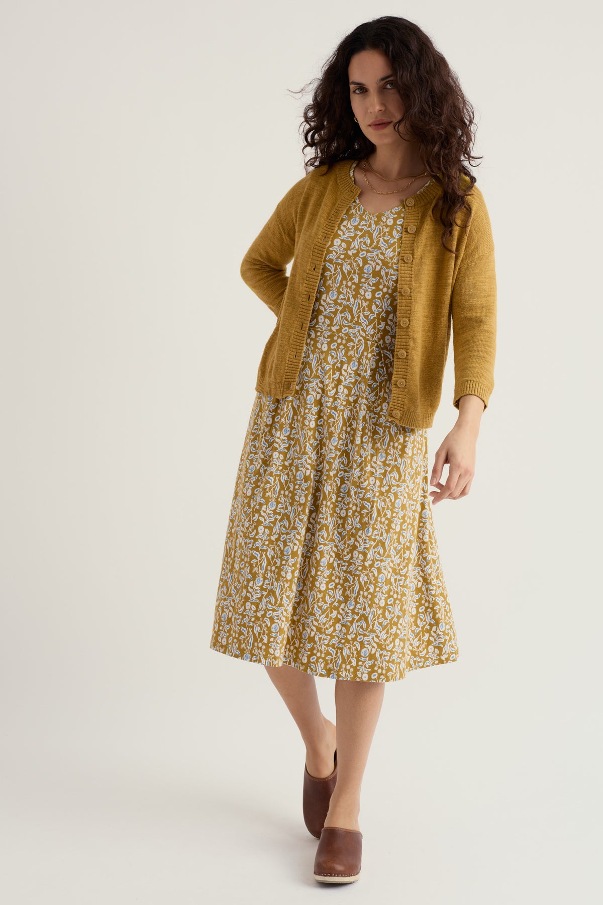 Pentire Steps Linen & Organic Cotton Cardigan
