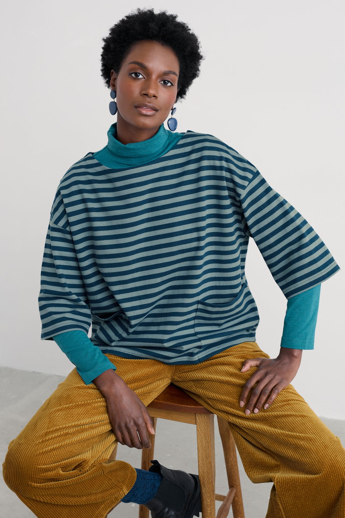Buryan Boat Neck Top