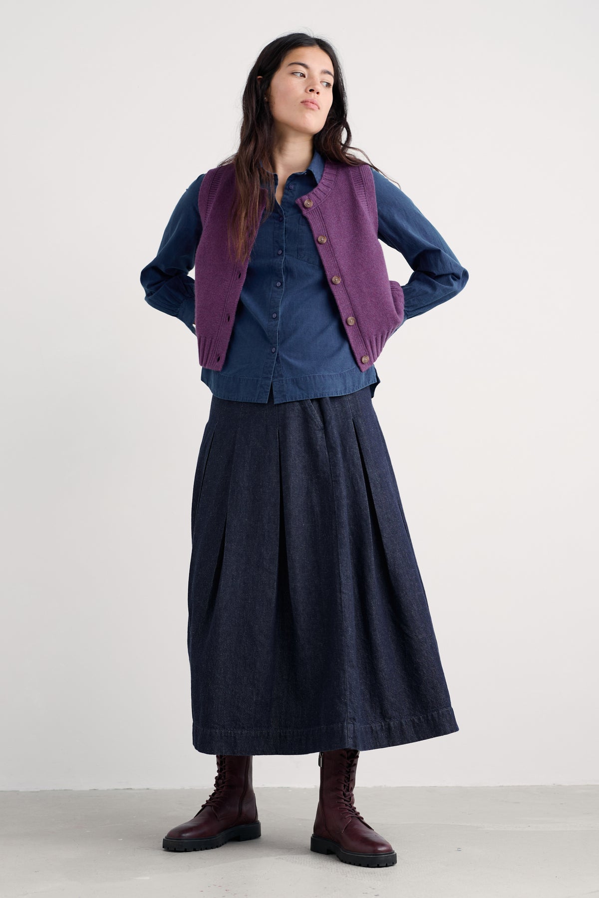Derwenn Button Down Vest