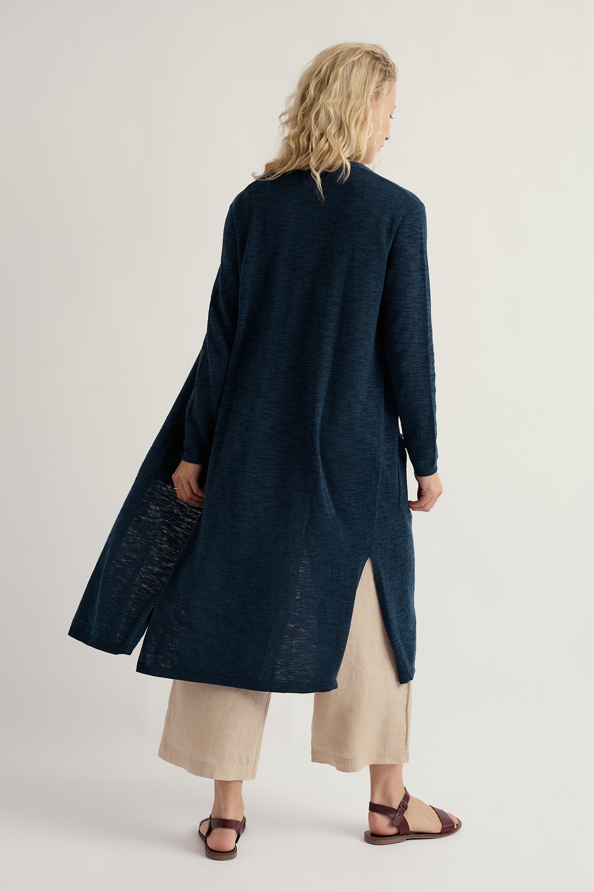 Apple Rose Longline Cardigan