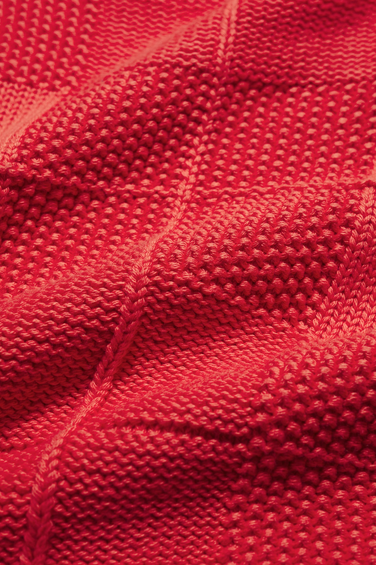 Hedge Rock Mixed Stitch Crew Neck Jumper