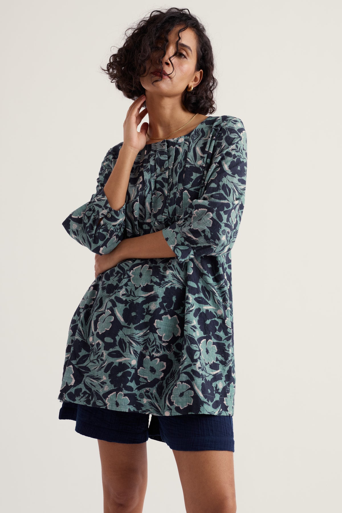 Lerryn Printed A-Line Tunic