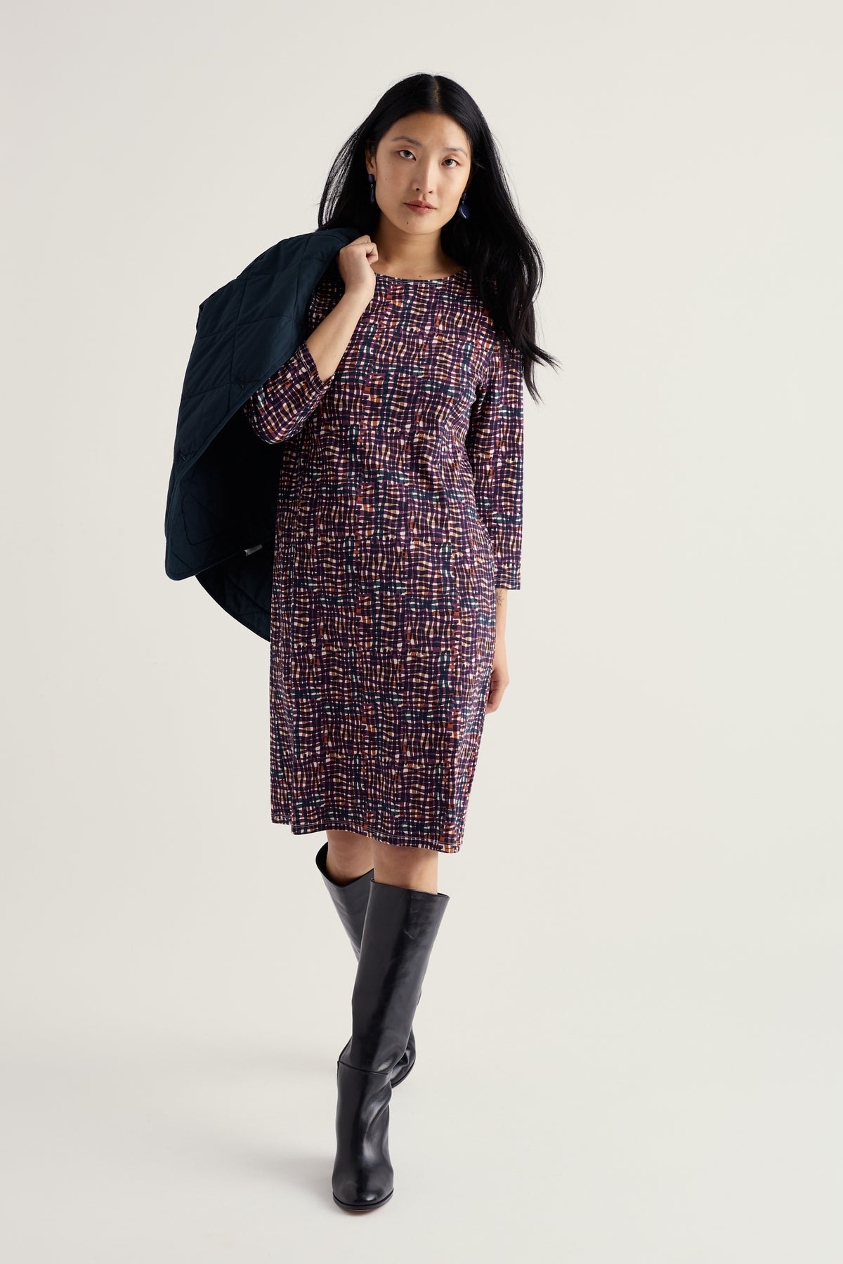 Cornish Oak Shift Dress