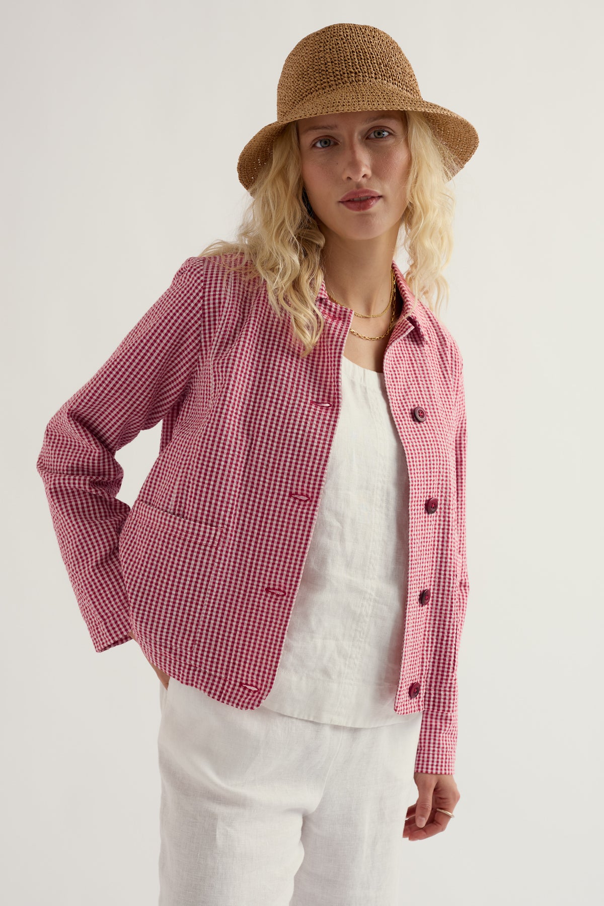 Carnon Downs Jacket in GOTS-Certified Organic Cotton