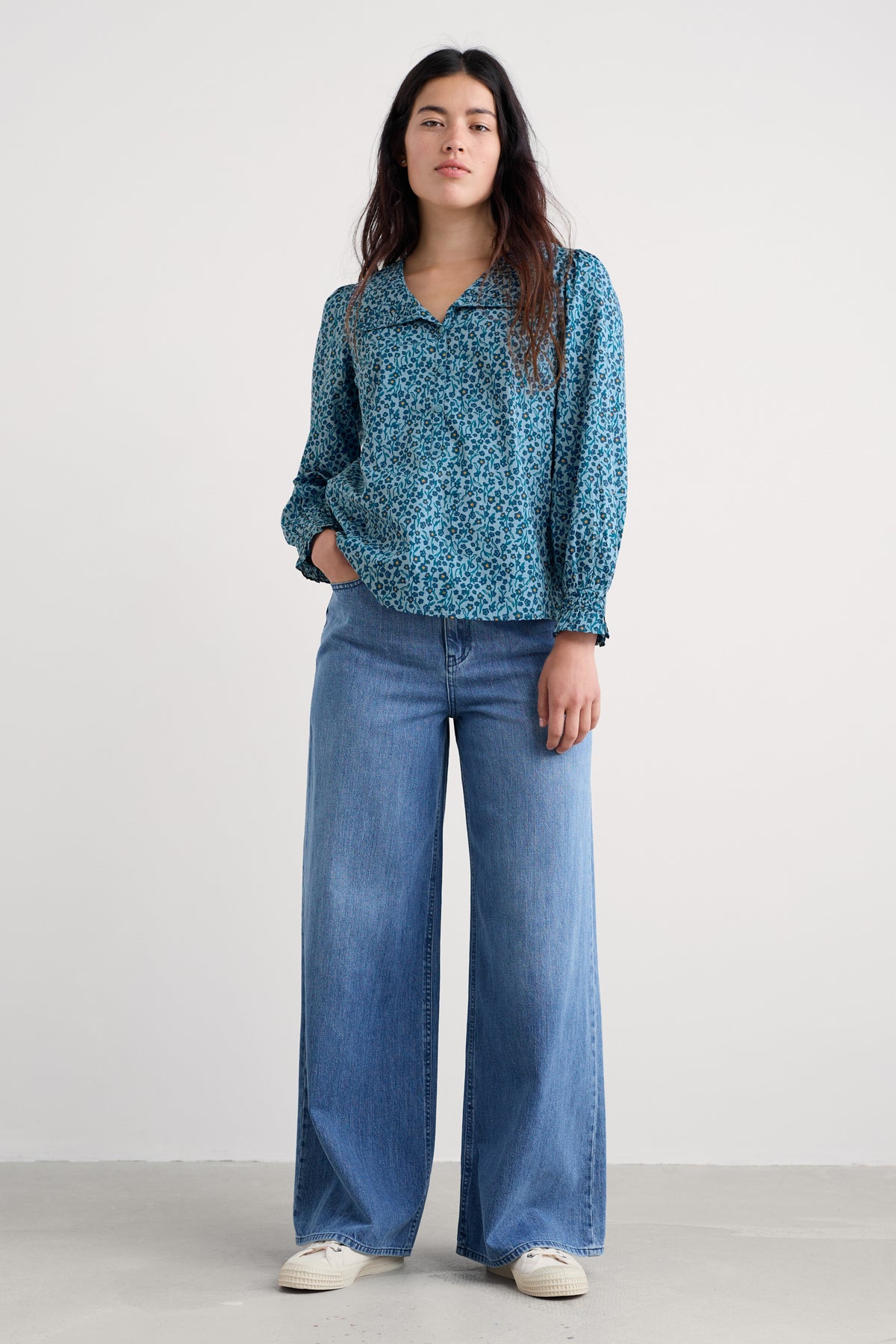 Ysella Top in GOTS-Certified Organic Cotton